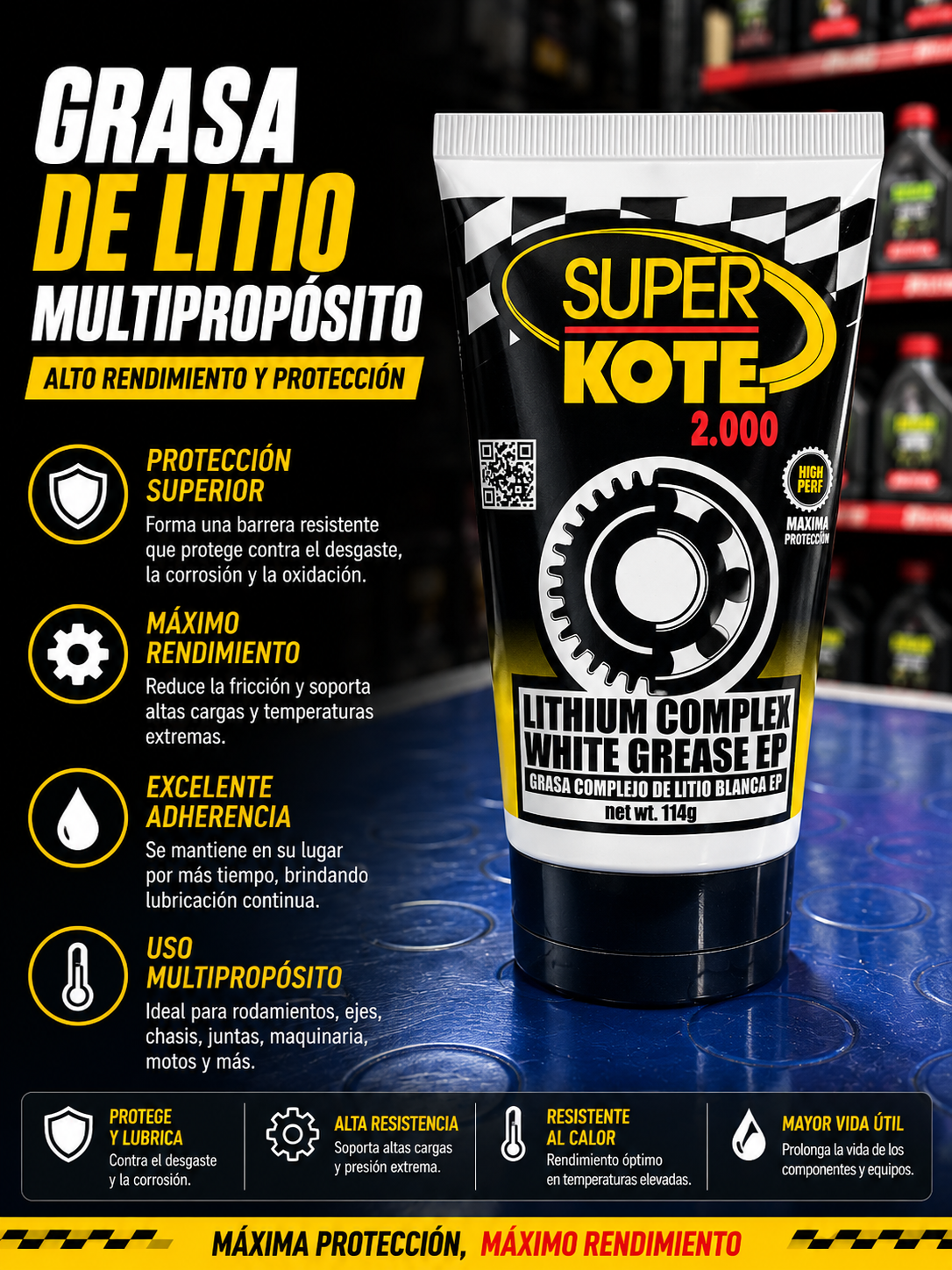 GRASA LITIO SUPER KOTE 2.000